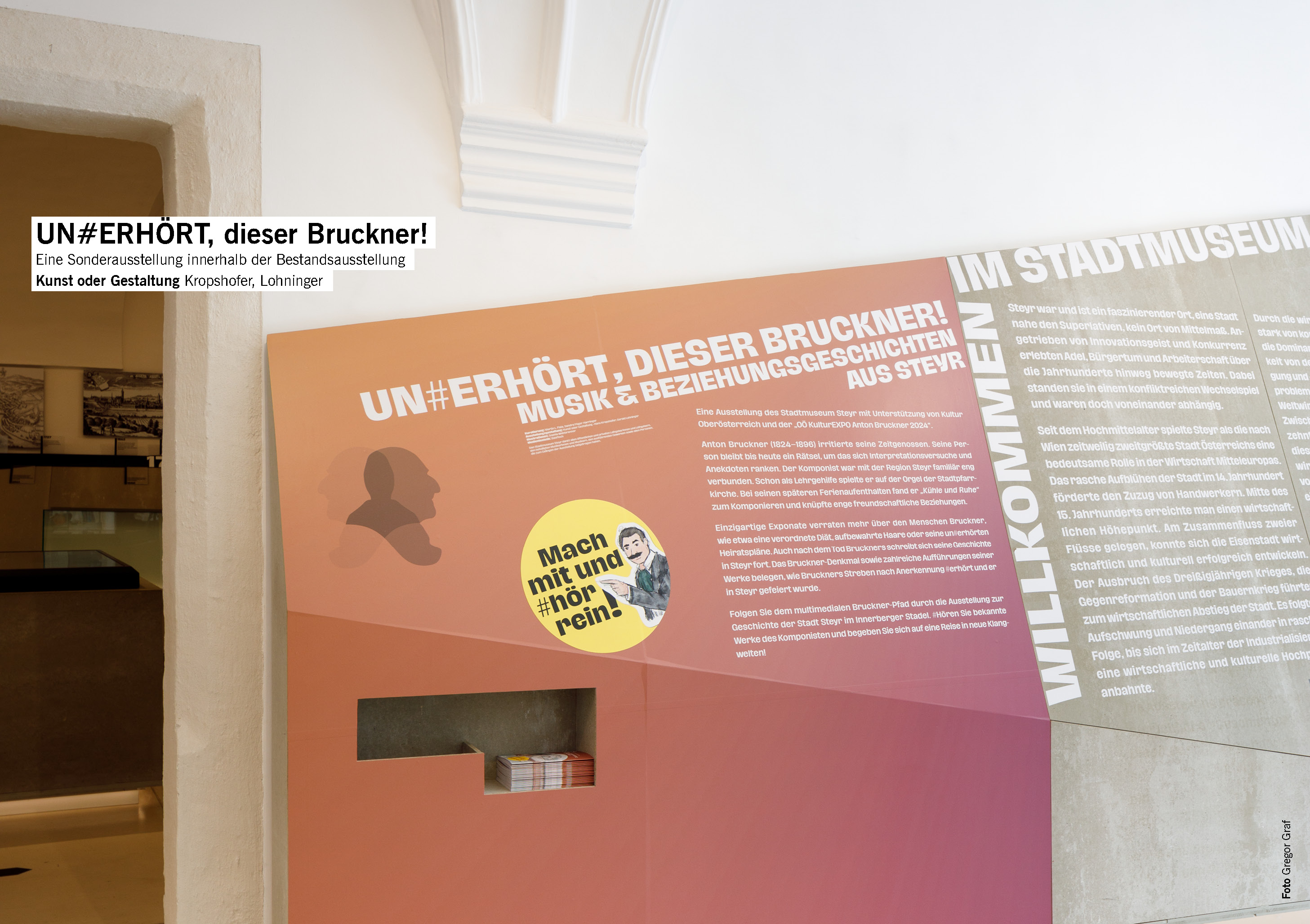 Ausstellung: UN#ERHÖRT, dieser Bruckner!